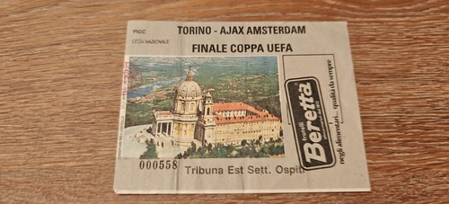 Ticket 1992 torino - 1992, ajax