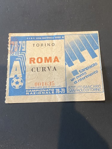 Torino roma biglietto ticket - torino-roma, biglietto/ticket