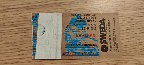 Ticket 1986 torino - ticket,