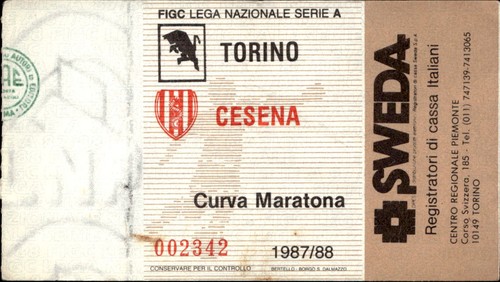 Biglietto ticket stadio torino - ticket,