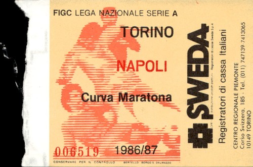 Biglietto ticket stadio torino - biglietto,