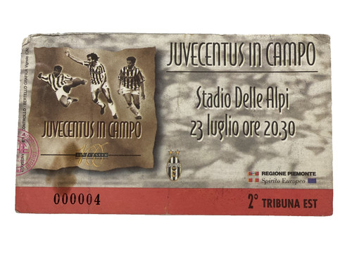 Biglietto ticket juvecentus - ticket,